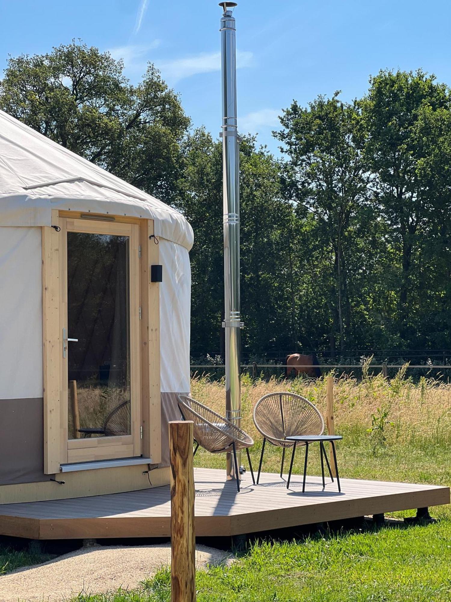 Magnolia Hoeve - Unieke Bestemming Voor Paardenliefhebbers En Bijzondere Overnachtingen In De Natuur Ledeacker Exteriér fotografie